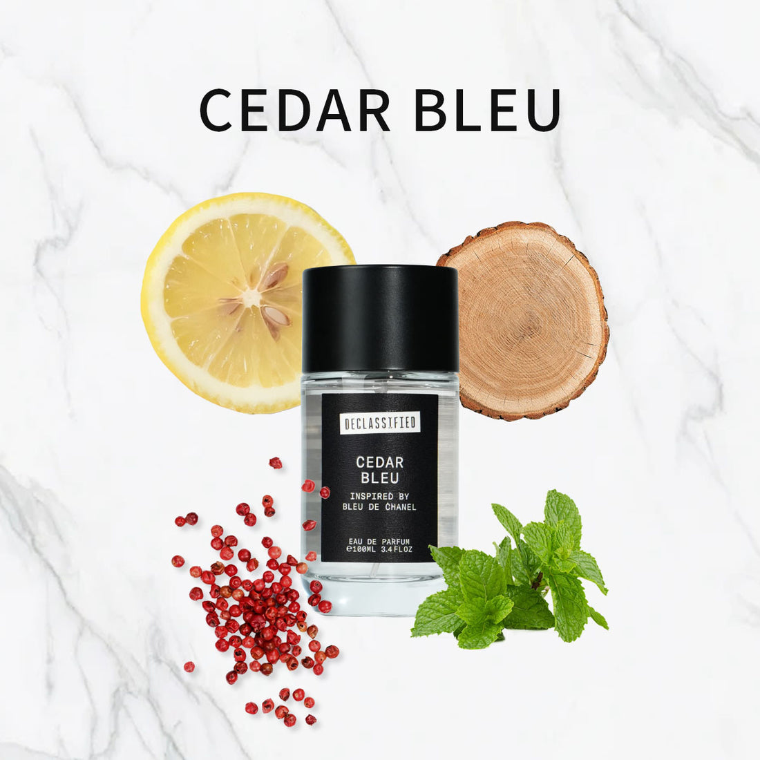 Cedar Bleu Eau de Parfum 3.4 oz / 100 ml