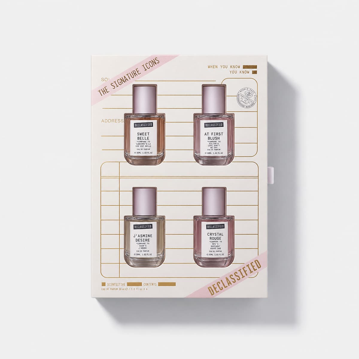 The Signature Icons 4-Piece Perfume Set