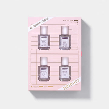 The Blushing Florals 4-Piece Perfume Set