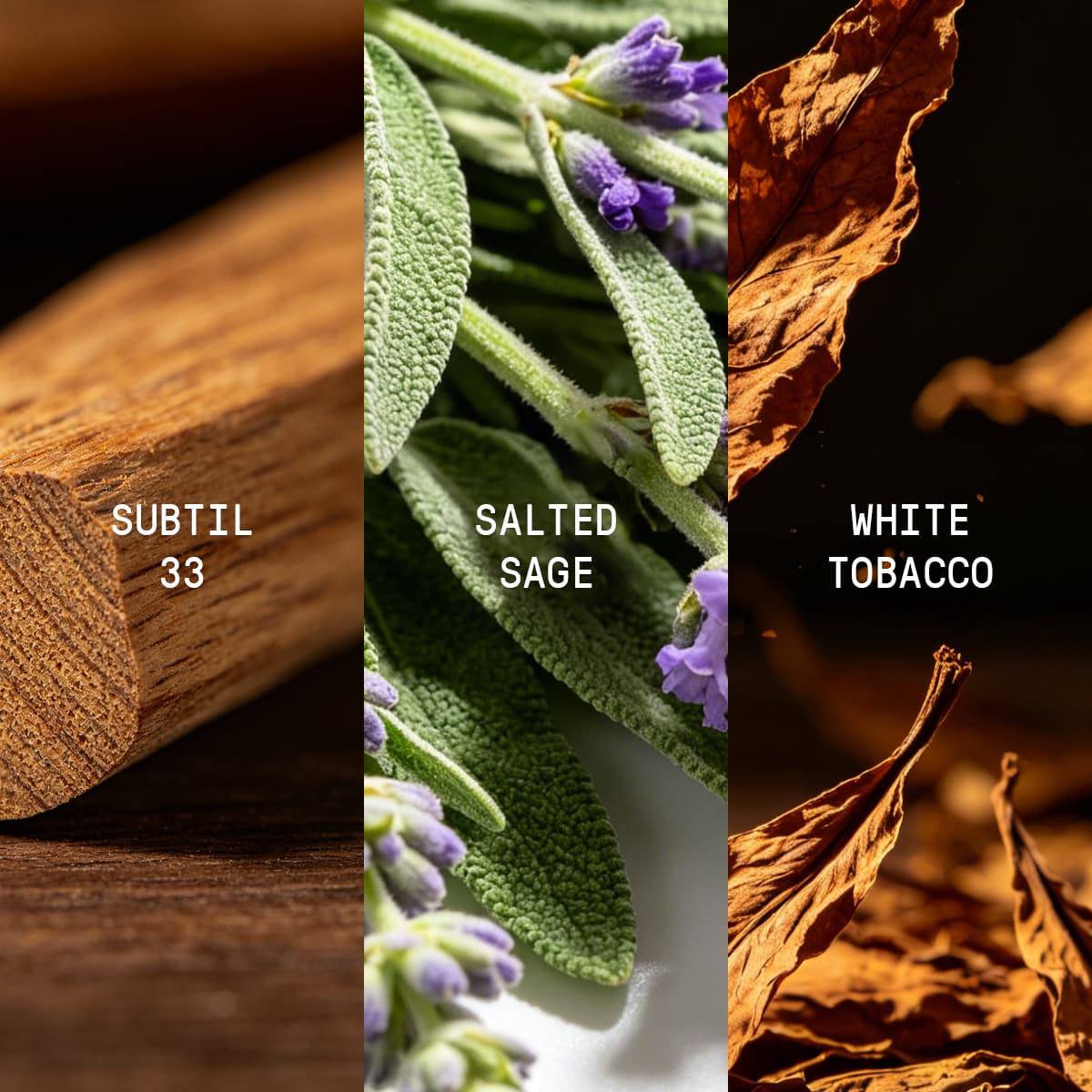 Subtil 33 • White Tobacco • Salted Sage GIFT BOX