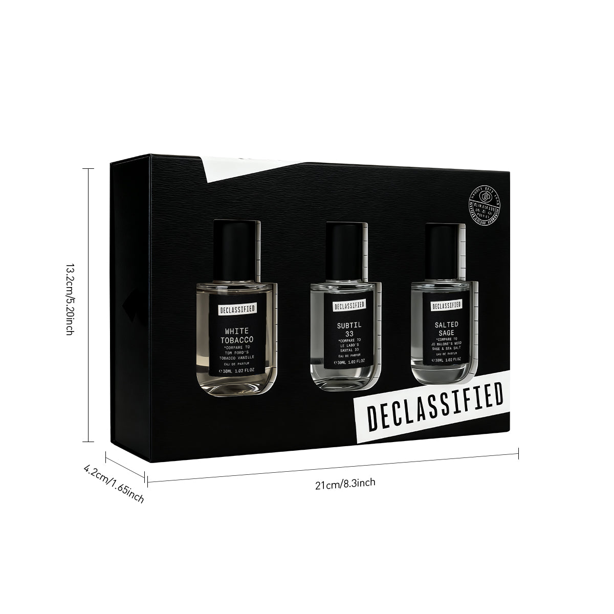 SUBTIL 33•WHITE TOBACCO•SALTED SAGE GIFT BOX