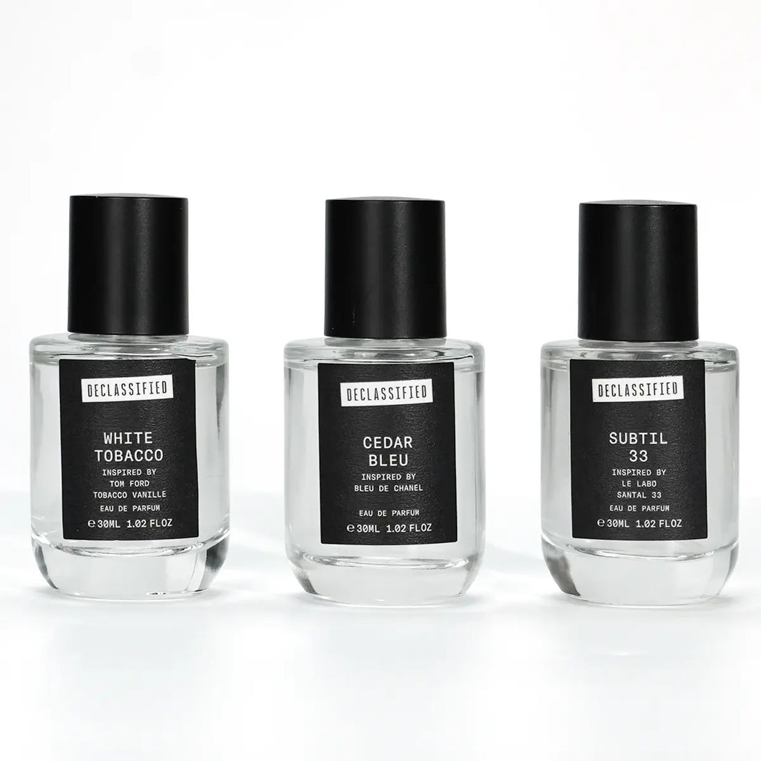 Men's Eau de Parfum Set, 3 x 1.02 oz / 30 ml