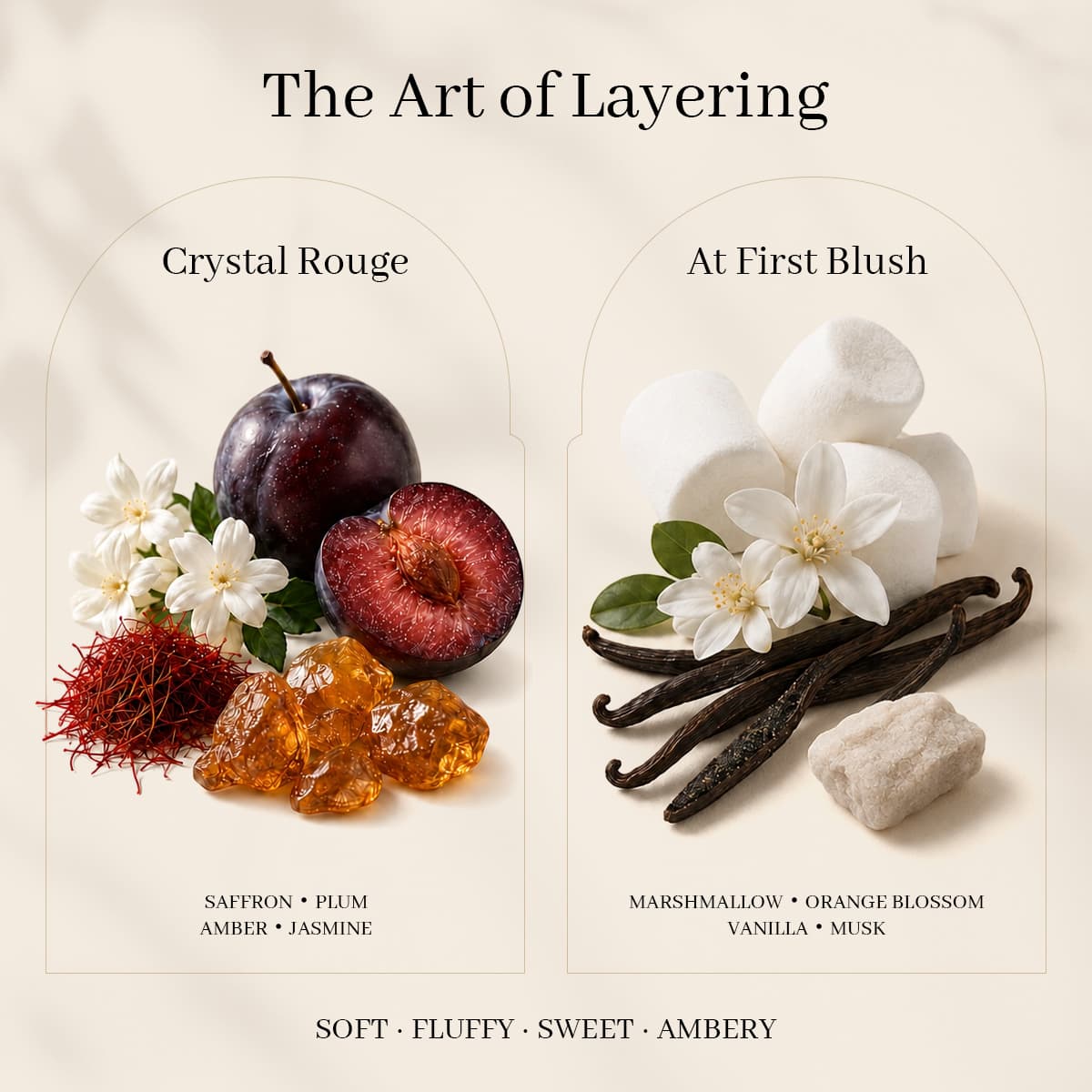 Crystal Rouge + At First Blush