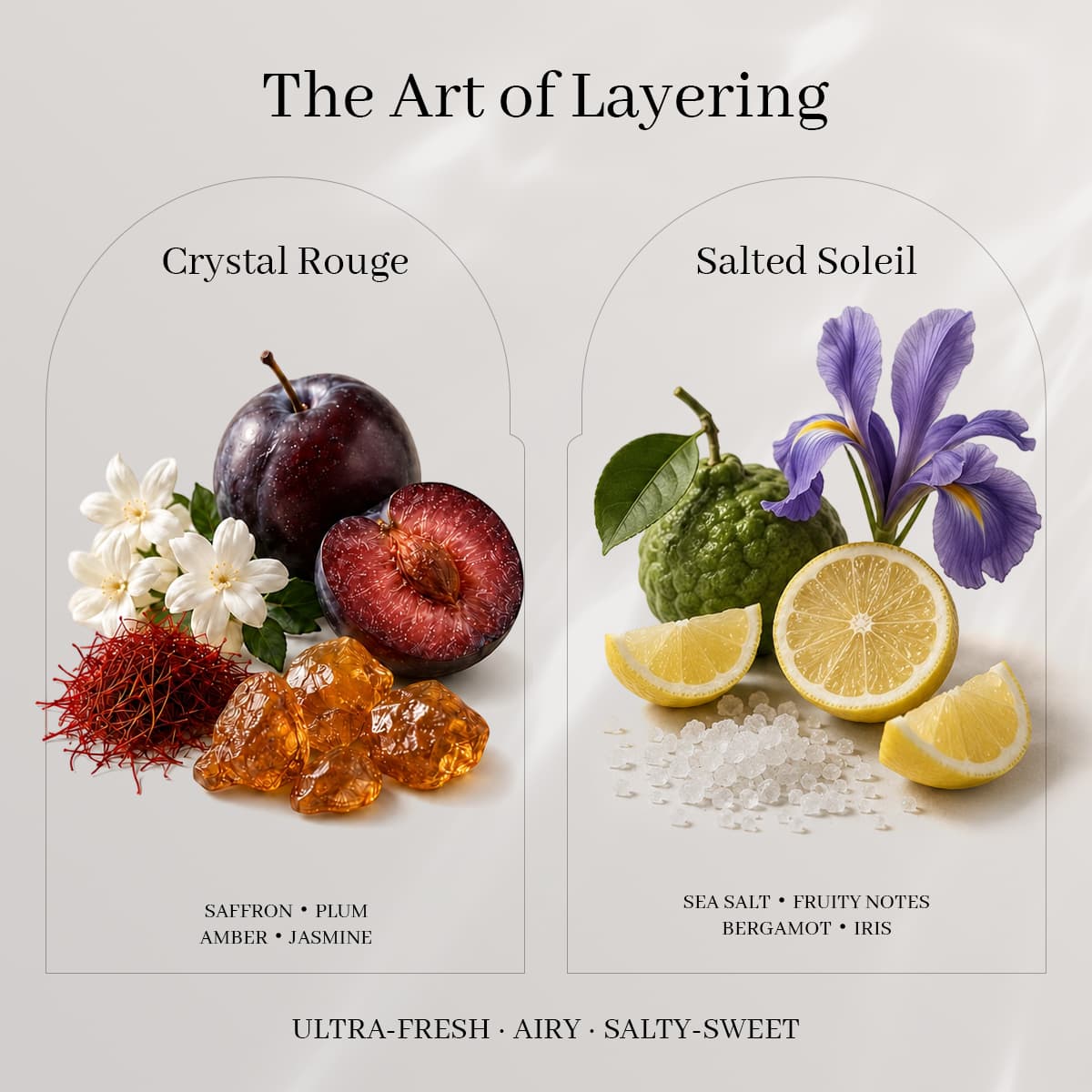 Crystal Rouge + Salted Soleil