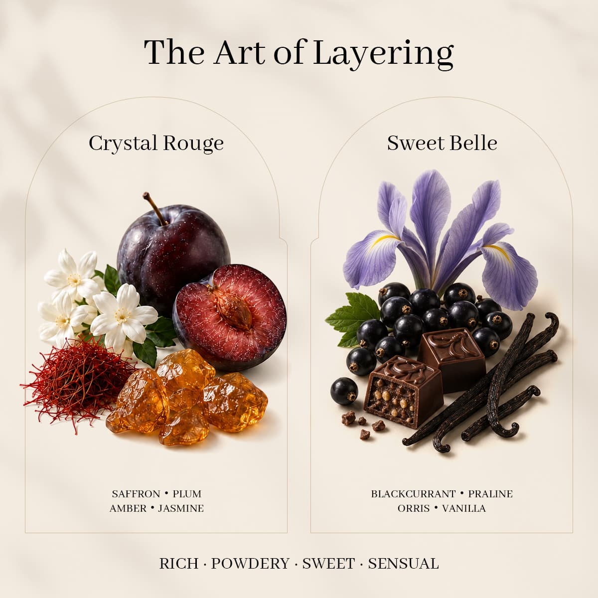 Crystal Rouge + Sweet Belle