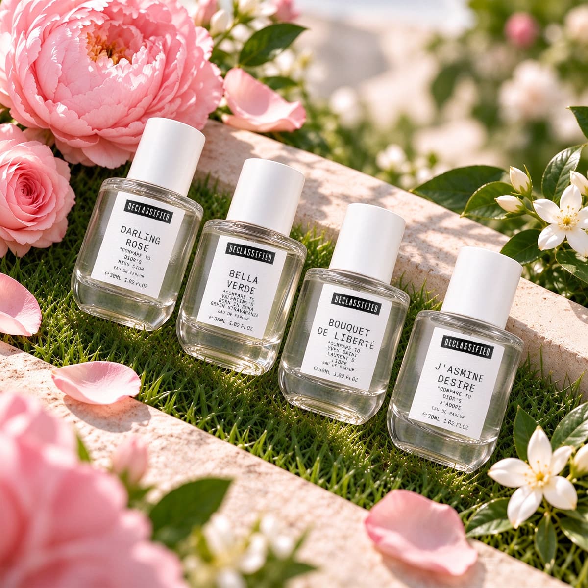 The Blushing Florals 4-Piece Perfume Set